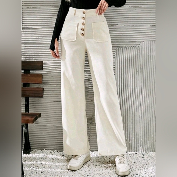 Like new corduroy wide leg pants - Picture 3 of 12